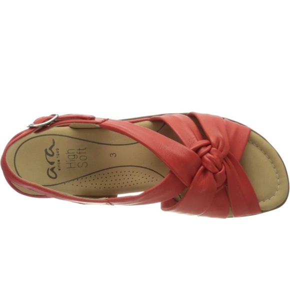 ARA Women WEDGE SANDAL SIZE 3 1/2 Uk and 5 1/2 US - Picture 7 of 14